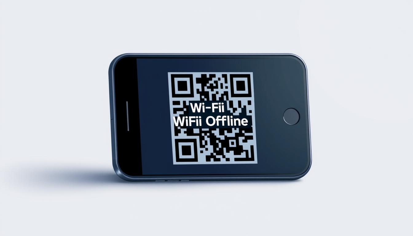 QR Wi-Fi Offline